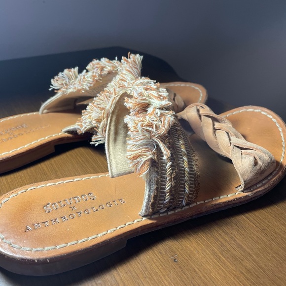 Soludos x Anthropologie Boho Fringe Sandals - Picture 6 of 6